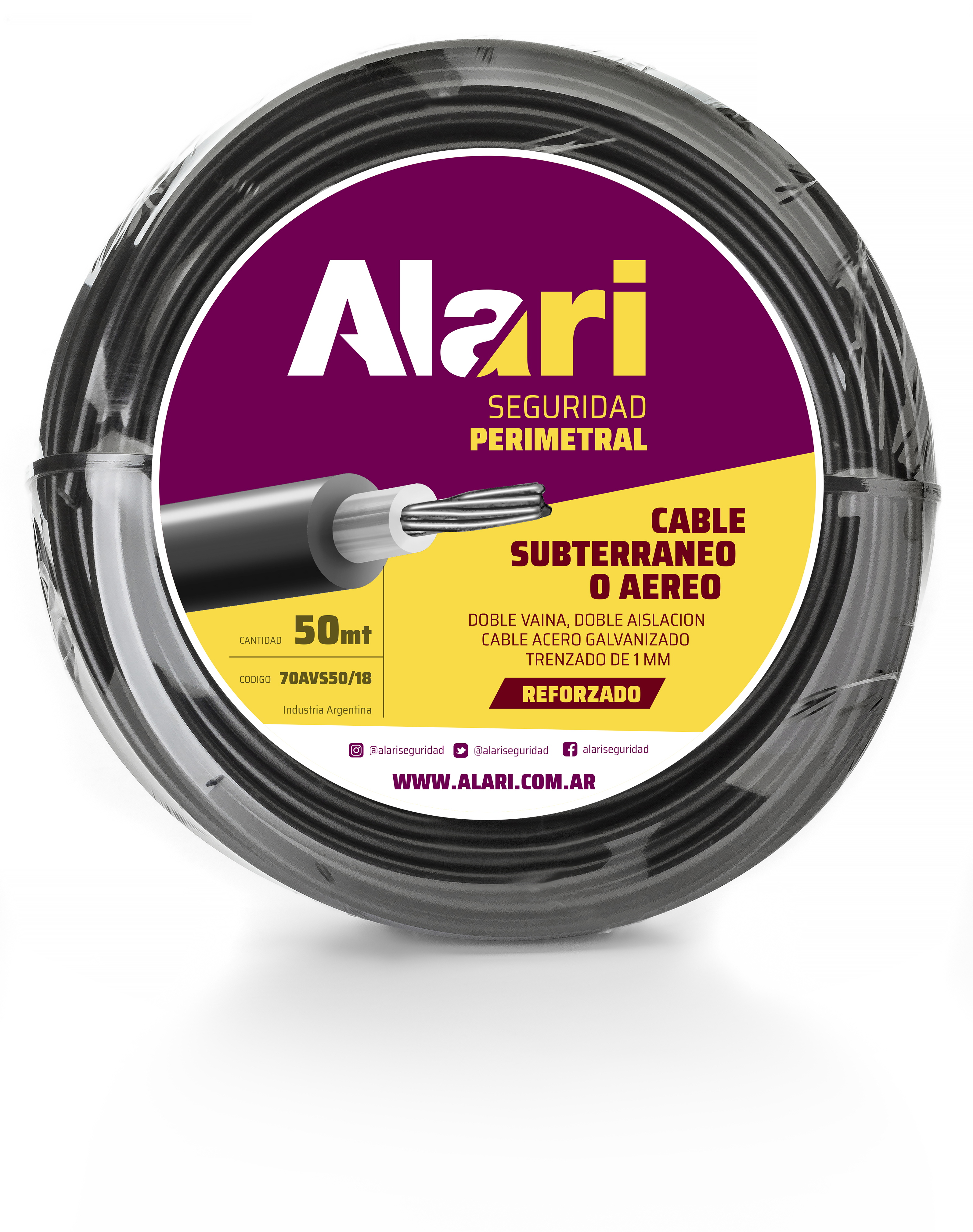 Cable Alta Tension Cerco