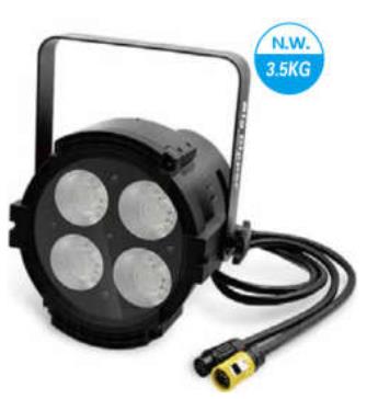 Led Par 4x50W WWhite IP65