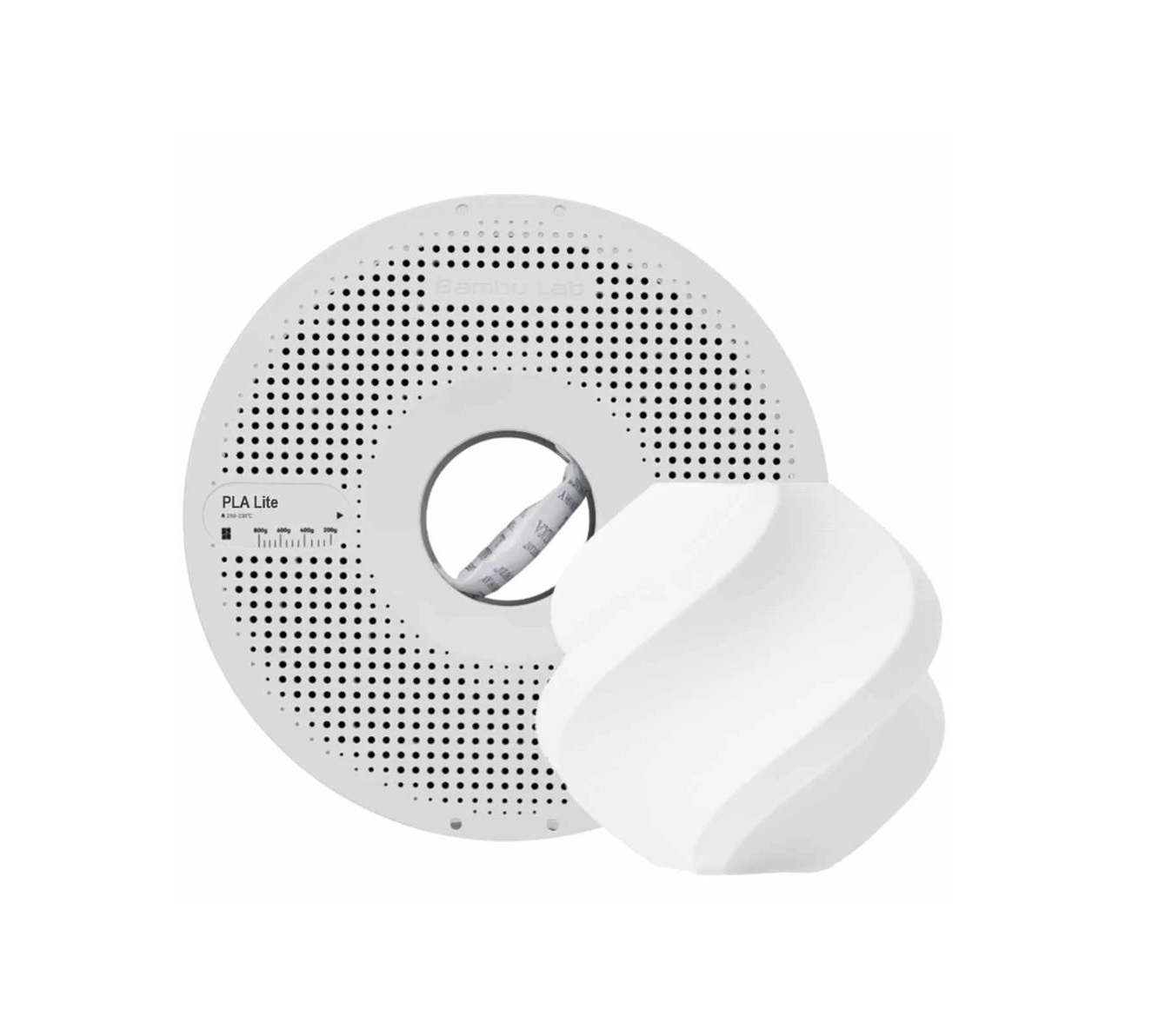 PLA Lite White c/Carrete