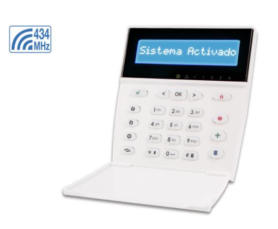 Teclado con display LCD y