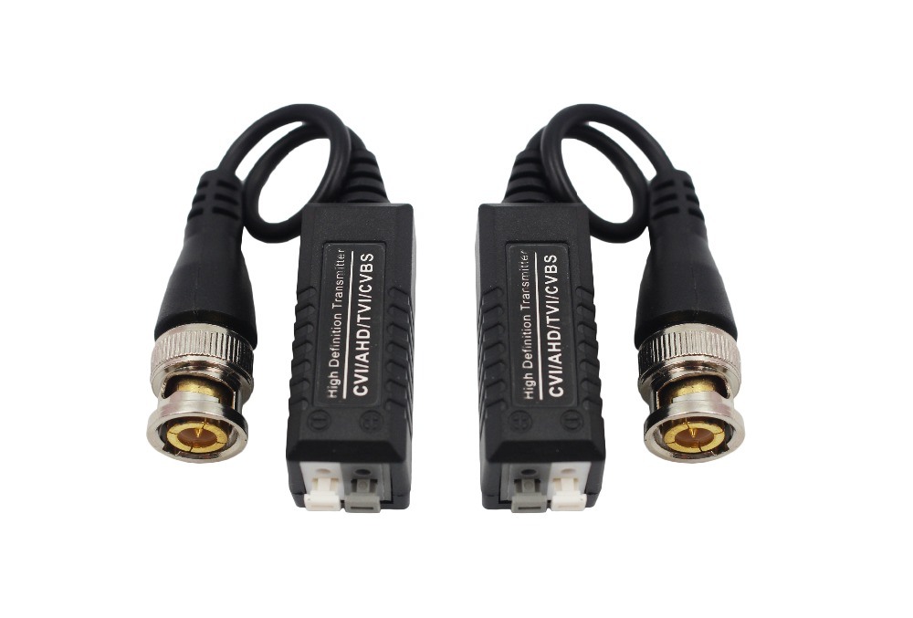 Par Video balun a presion