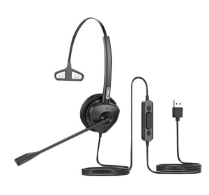 USB Wired mono Headset