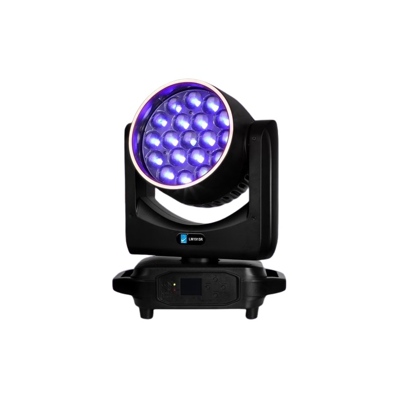 19x15W RGBW +Strip Moving