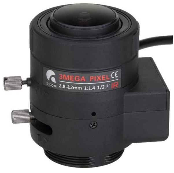 Lente varifocal 2,8-12mm